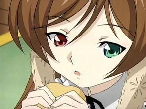 吃瓜可爱图片女孩动漫,动漫女孩的甜蜜吃瓜日常